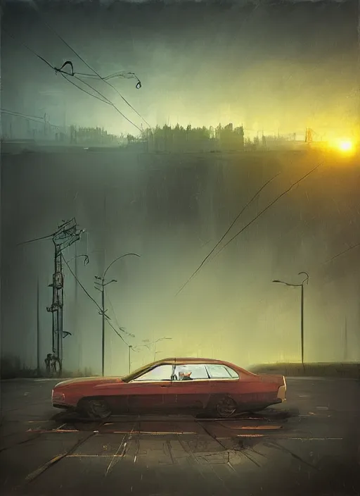 Prompt: alex andreev by alena aenami