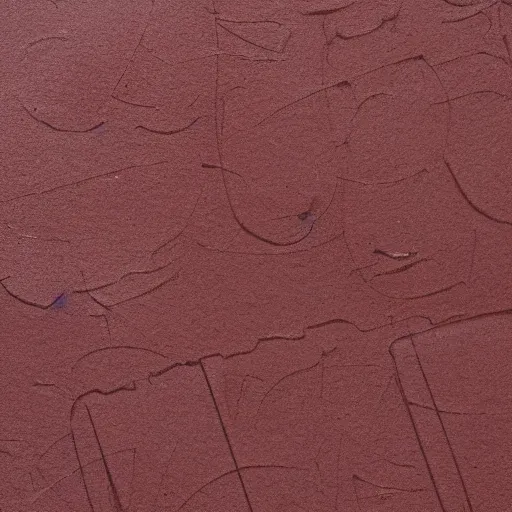 Prompt: silkscreen texture on rough paper