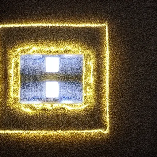 Image similar to square electric light effect