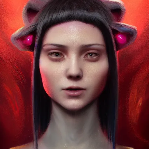 Image similar to A beautiful portrait of huggy-wuggy from poppy playtime video game, fullbody, ultra high detailed, glowing lights, oil painting, Greg Rutkowski, Charlie Bowater, Beeple, unreal 5, DAZ, hyperrealistic, octane render, RPG portrait, dynamic lighting, fantasy art, beautiful face