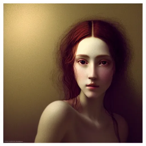 Image similar to kodak portra 4 0 0, 8 k, artstation, soft light, volumetric lighting, highly detailed, britt marling style 3 / 4 portrait photography of a beautiful woman pre - raphaelite, inspired by yoshitaka amano, royal woman, realistic, refined, highly detailed