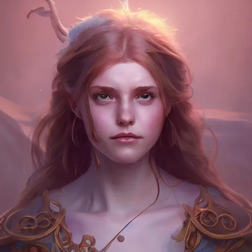 Prompt: Emma, child of light, highly detailed, digital painting, artstation, concept art, smooth, sharp focus, illustration, Unreal Engine 5, 8K, art by artgerm and greg rutkowski and alphonse mucha