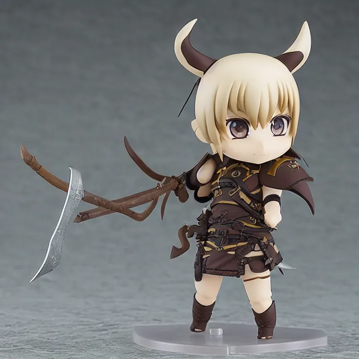 Image similar to The Dovahkiin, An anime Nendoroid of The Dovahkiin, figurine, detailed product photo