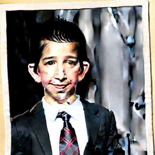 Image similar to David Schwimmer as a child