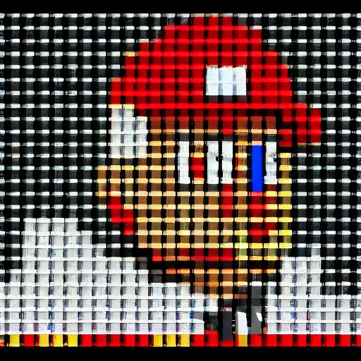 Prompt: donald trump dressed as mario, 32 bit pixel art, 8k, intricate, detailed,