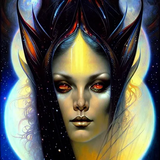 Image similar to Celestial Witch by Karol Bak