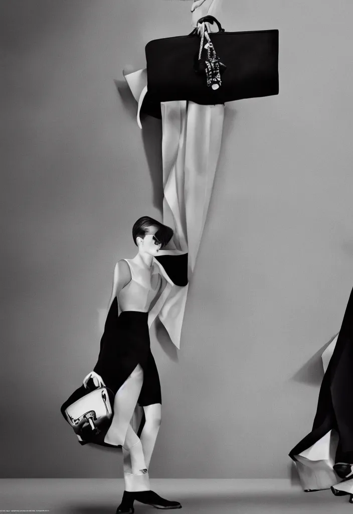 Image similar to Balenciaga advertising campaign