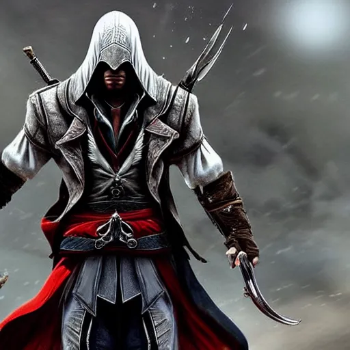 Prompt: african assassin's creed