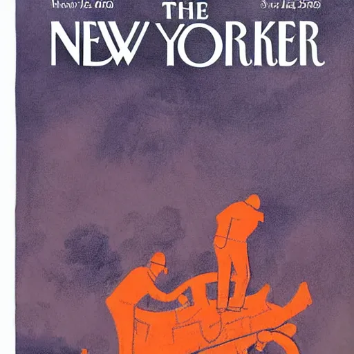 Image similar to new yorker cover showing the fbi raiding mar a lago