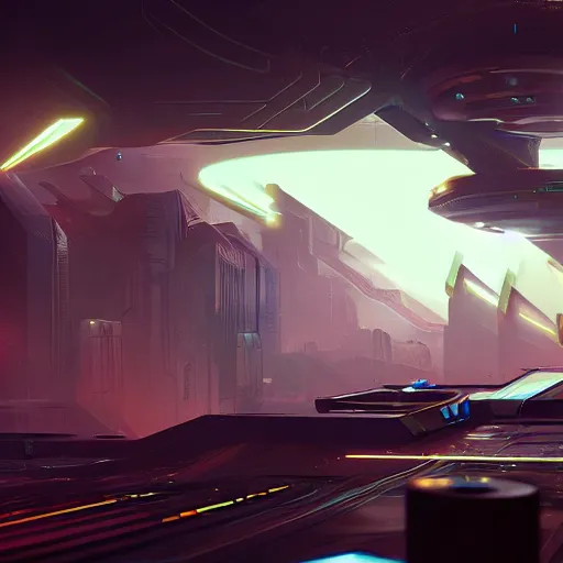 concept art of a futuristic shooter game, made in | Stable Diffusion ...