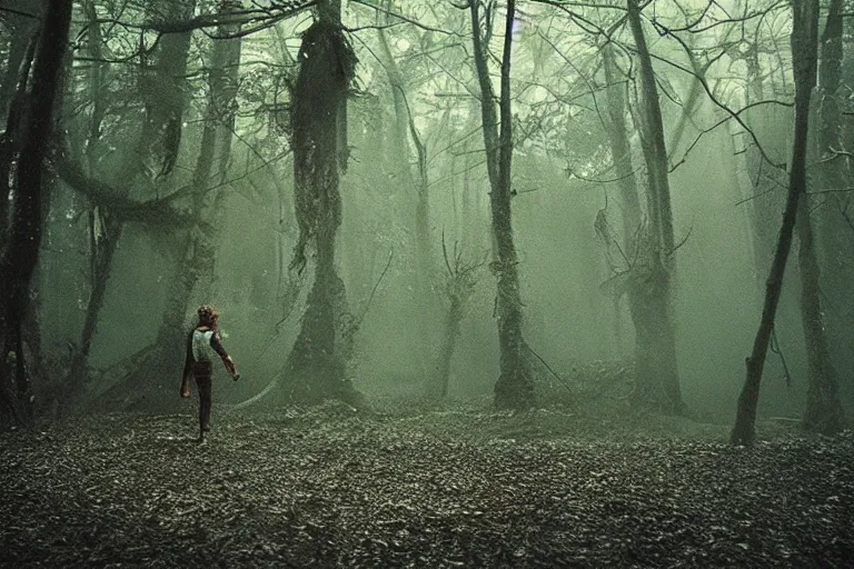 Image similar to 50mm exploring inter dimensional alien fantasy world, by Emmanuel Lubezki