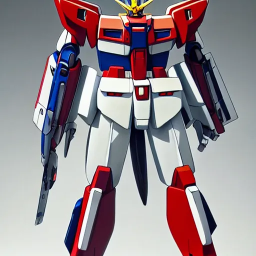 Image similar to cinematic still, full body gundam by fujioka kenki, full body gundam by mamoru nagano