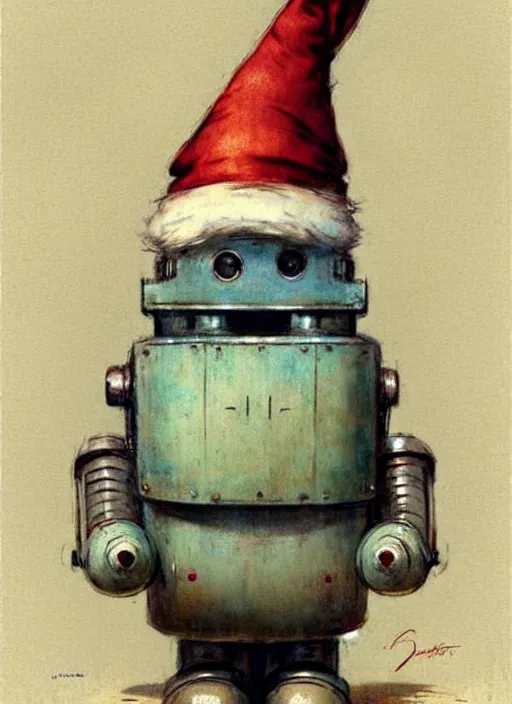 Image similar to ( ( ( ( ( 1 9 5 0 s robot knome very fat. muted colors. ) ) ) ) ) by jean - baptiste monge!!!!!!!!!!!!!!!!!!!!!!!!!!!!!!