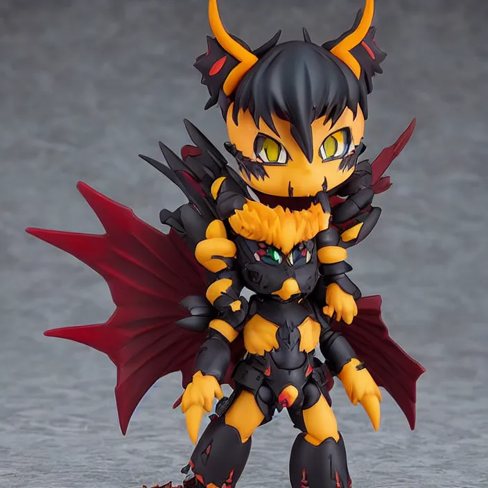 Image similar to deathwing, an anime nendoroid of deathwing, figurine, detailed product photo