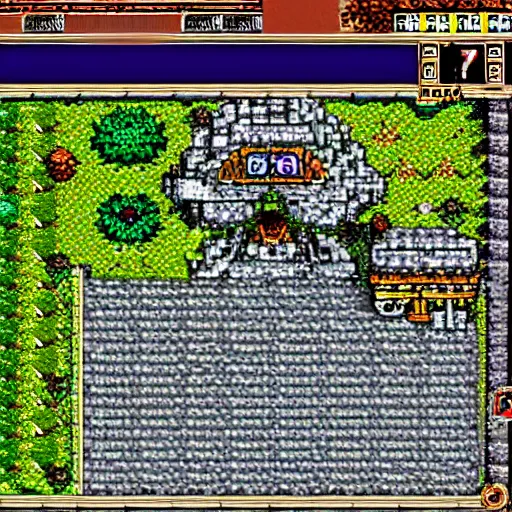 Prompt: Chrono Trigger screenshot of kingdom of zeal
