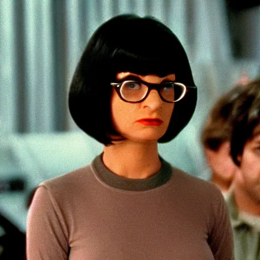 Image similar to A still of Tina Belcher from Bob's Burgers in Blade Runner (1982)