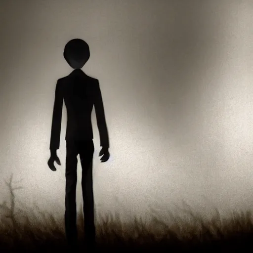 Image similar to anthony fauci slenderman, hyperrealistic, claymation, volumetric lighting, 3 5 mm film still, concept art