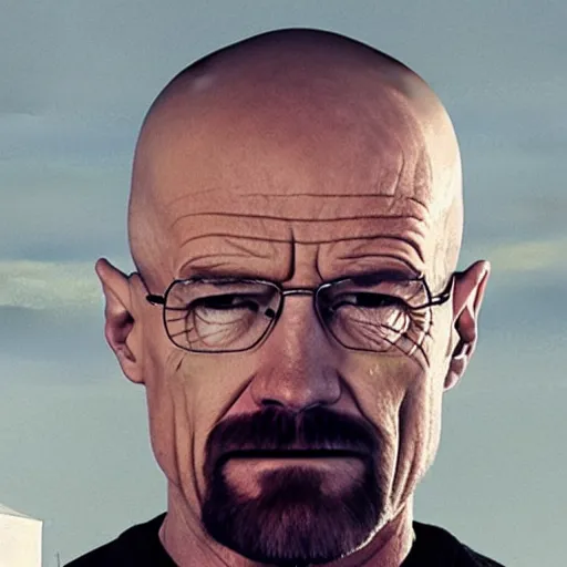 Image similar to walter white as gigachad