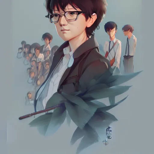 Prompt: randy quaid, portrait shinkai makoto studio ghibli studio key hideaki anno sakimichan stanley artgerm lau rossdraws james jean marc simonetti elegant highly detailed digital painting artstation pixiv