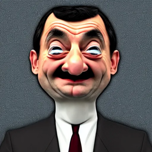 Image similar to mr bean mugshot