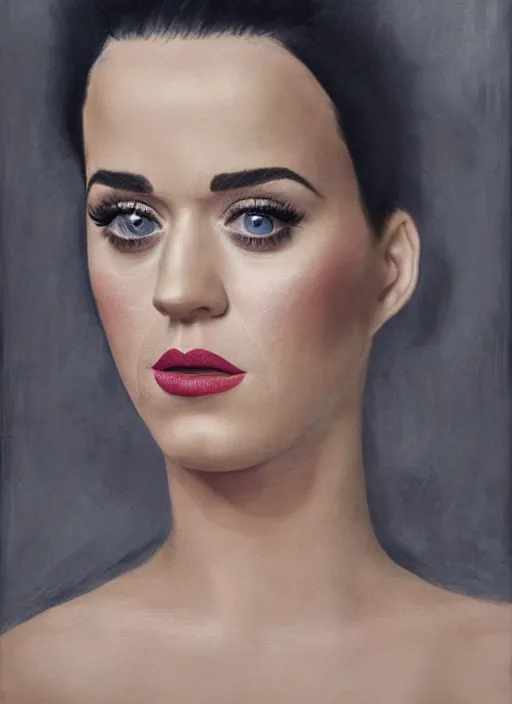 Prompt: cinematic portrait of katy perry in a white dress, intricate, elegant, by alyssa monks, highly detailed, smooth, sharp focus symmetrical face, fine details, masterpiece, trending on artstation