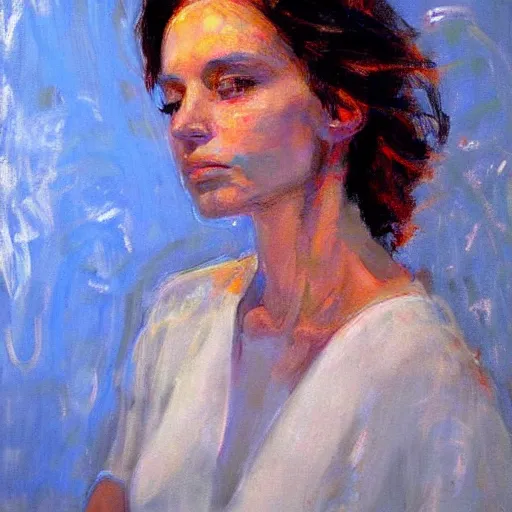 Prompt: ultra realistic detailed portrait of a beautiful woman by william wray