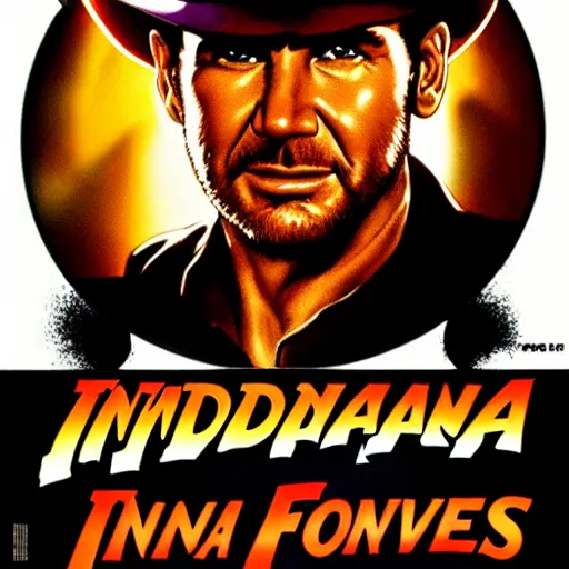 Image similar to indiana jones movie poster