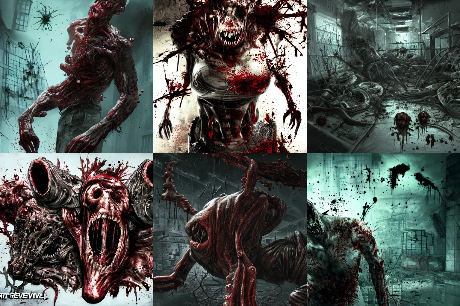 Image similar to Resident Evil virus concept art, nasty, vile, disgusting, rotten, putrid, highly detailed, horror, scary, terrifying, horrific, hd 4k