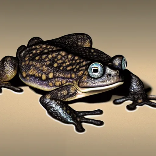 Prompt: lepidobatrachus toad photorealistic