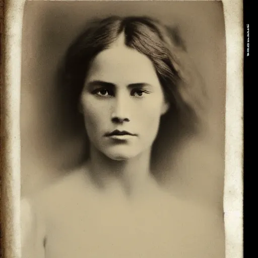 Prompt: sofia vergara by julia margaret cameron 1 8 8 0 s, realistic, body shot, sharp focus, 8 k high definition, insanely detailed, intricate, elegant