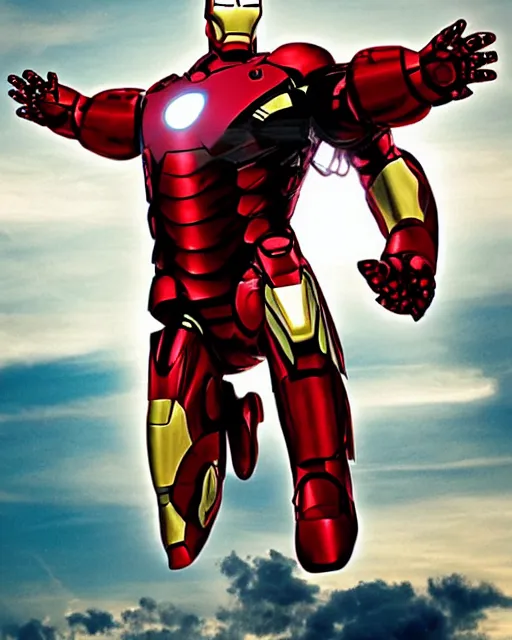 Image similar to boss ross iron man