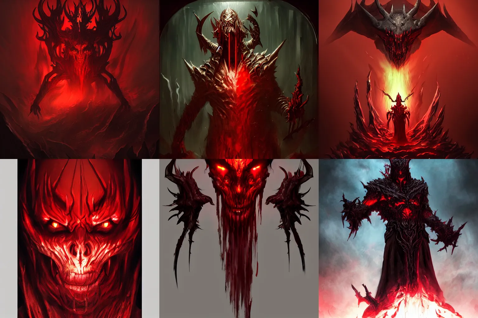 Prompt: Lord of Blood, dark fantasy, evil, epic, dramatic lighting, trending on artstation