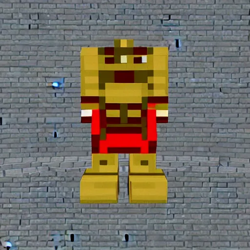 Image similar to chicken minecraft skin