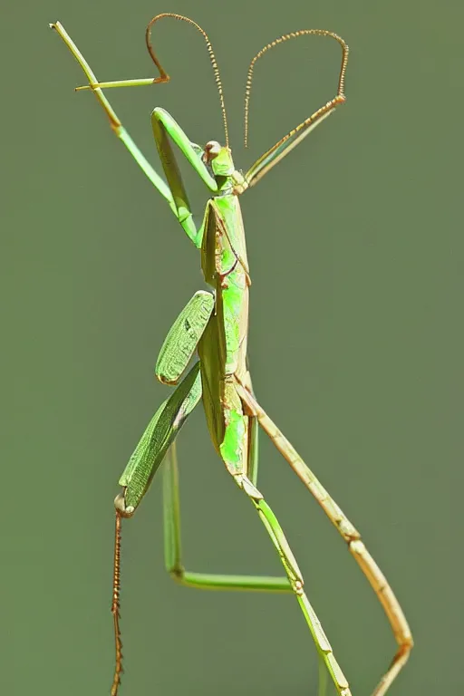 Prompt: praying mantis