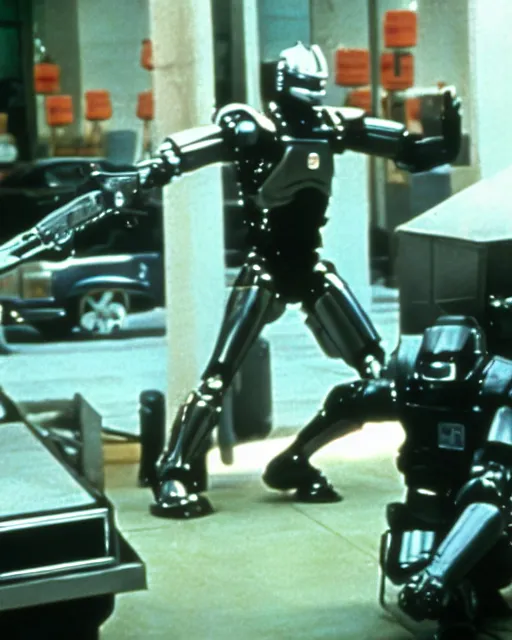 Image similar to film still of the movie robocop ( 1 9 8 7 )