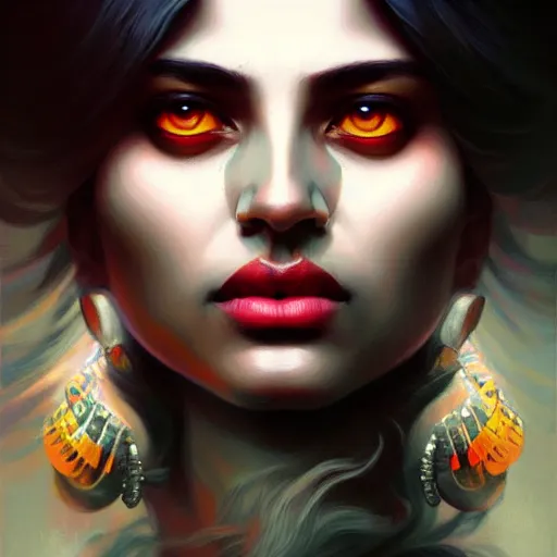 Prompt: Ramesh Raskar , colorful painting on grey scale face, powerful , magic, thunders, dramatic lighting, intricate, wild, highly detailed, digital painting, artstation, concept art, smooth, sharp focus, illustration, art by artgerm and greg rutkowski and alphonse mucha, footage