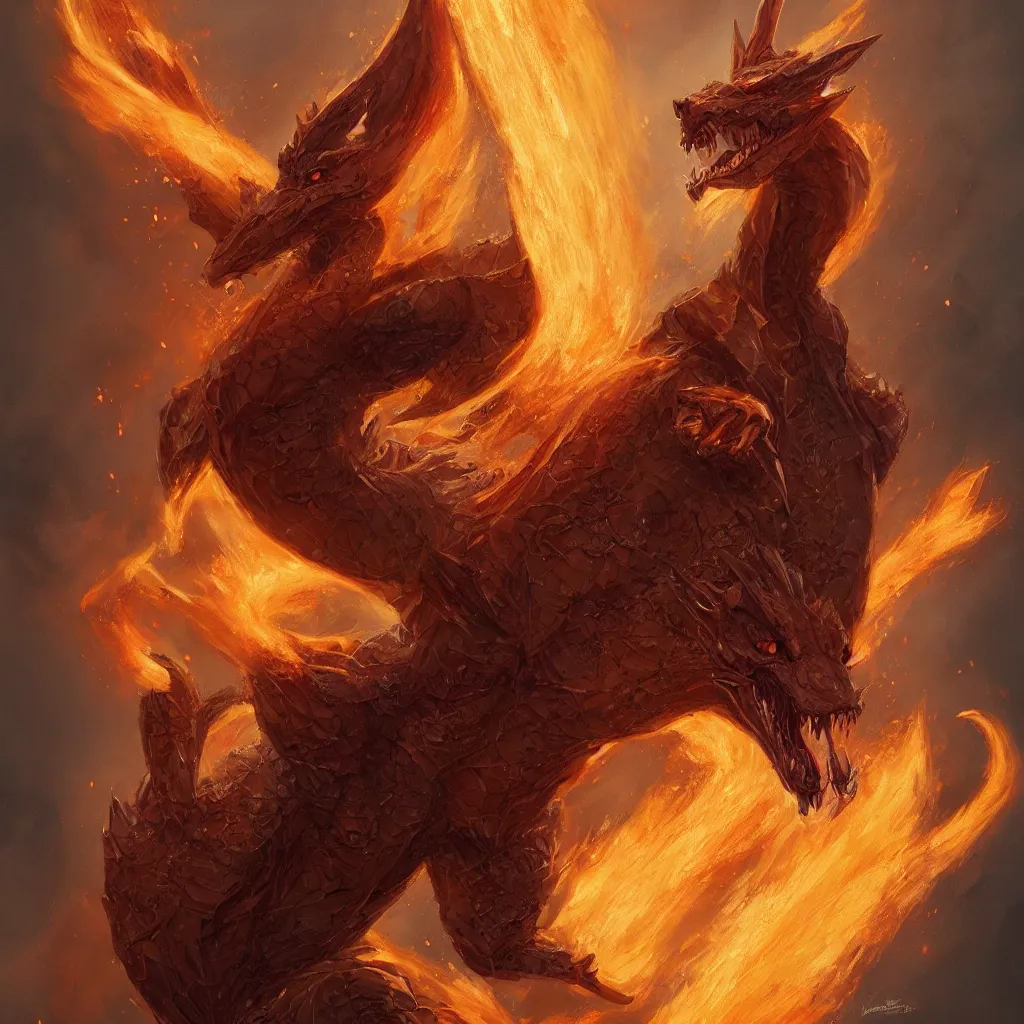 Prompt: charizard, character portrait, concept art, intricate details, highly detailed 4 k by greg rutkowski, michael whelan