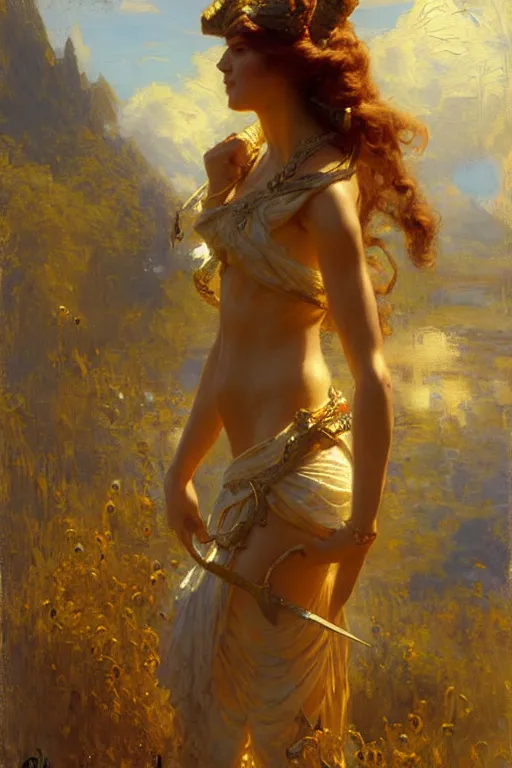 Image similar to maiden, highly detailed painting by gaston bussiere, craig mullins, j. c. leyendecker 8 k