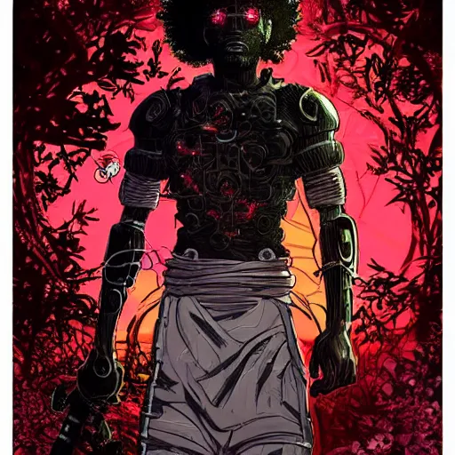 Pin by Ganesha Arte on anime  Afro samurai, Samurai art, Sci fi