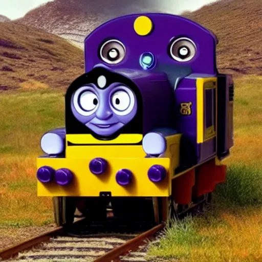 Image similar to thanos the tank engine