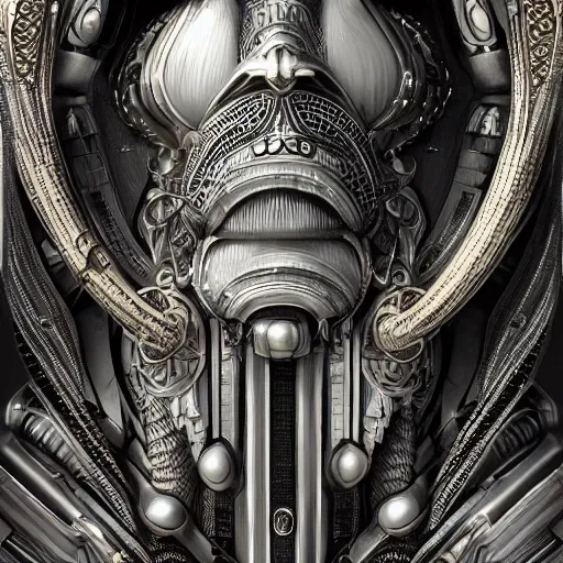 Prompt: detailed portrait of a scifi gadget, filigree ornaments and greek architecture, artstation, hr giger, in africa, cinematic