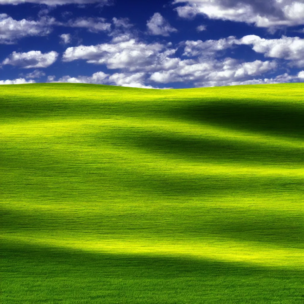 Image similar to Windows XP Wallpaper, Bliss, HD, high quality