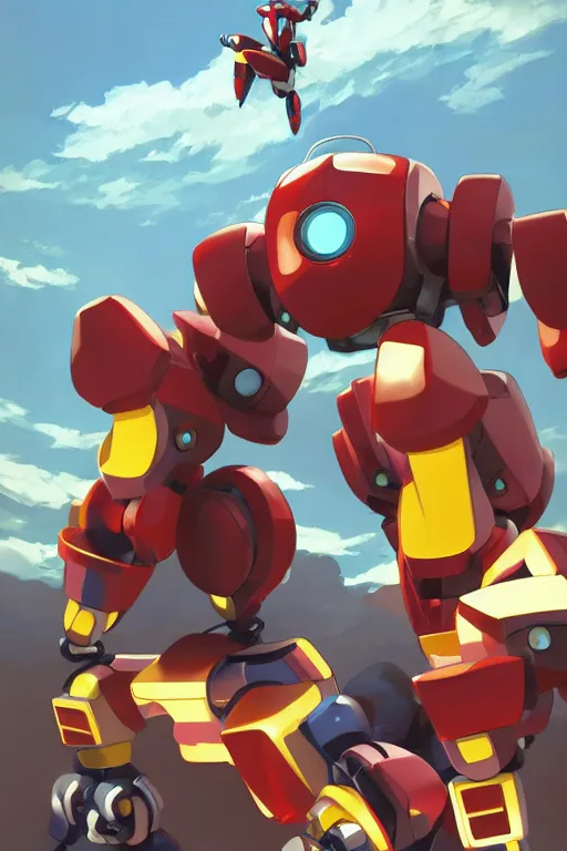 Image similar to metabots medabots medarotto medarot robot minimalist comics, behance hd by jesper ejsing, by rhads, makoto shinkai and lois van baarle, ilya kuvshinov, rossdraws global illumination ray tracing hdr radiating a glowing aura