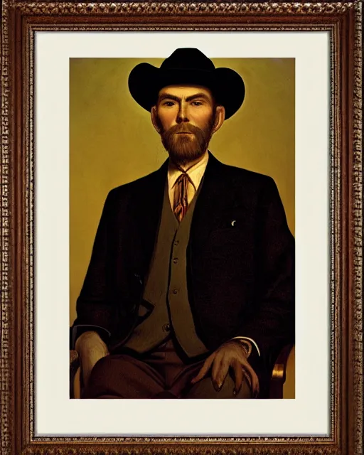 Image similar to portrait of Hank Williams Sr by Jean-Leon Gerome cinematic light, full face, symmetrical face