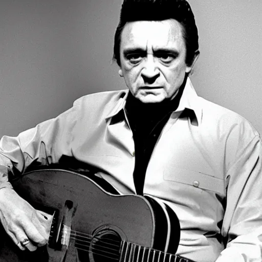 Prompt: johnny cash