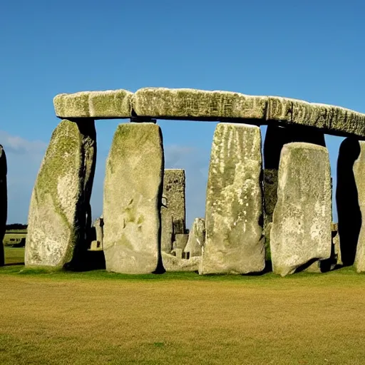 Image similar to stonehenge on the mood