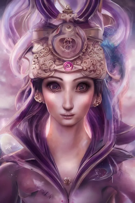 Image similar to a portrait of a sailor moon by natalie shau, naoto hattori, jacqueline e and bastien lecouffe deharme, trending on artstation, artstationhd, artstationhq, unreal engine, 4 k, 8 k