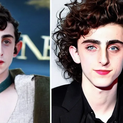 Prompt: timothee chalamet as sandman