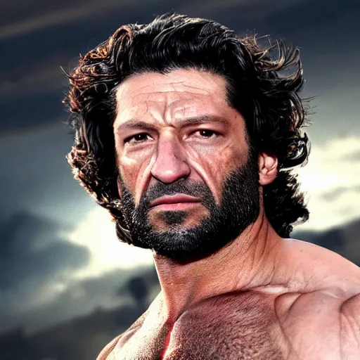 Image similar to Joe bernthal as wolverine 4K quality Super Realistic