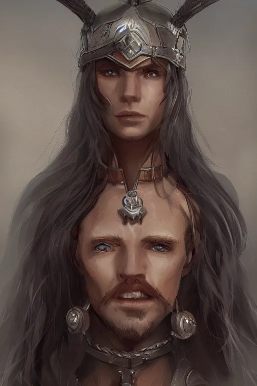 Image similar to character concept art of a medieval fantasy human, extremely detailed, beautiful, focus, portrait, digital painting, artstation, deviantart, behance, cinematic, dof